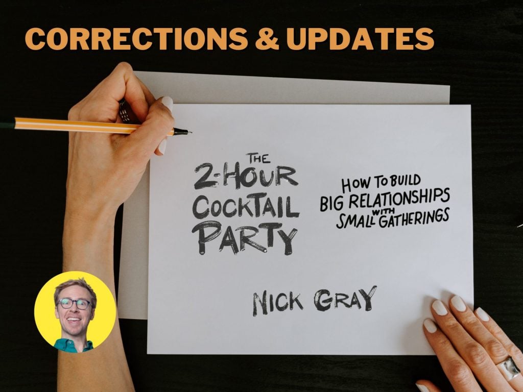 Corrections and updates featured image