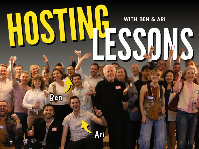 Ben and Ari's group photo